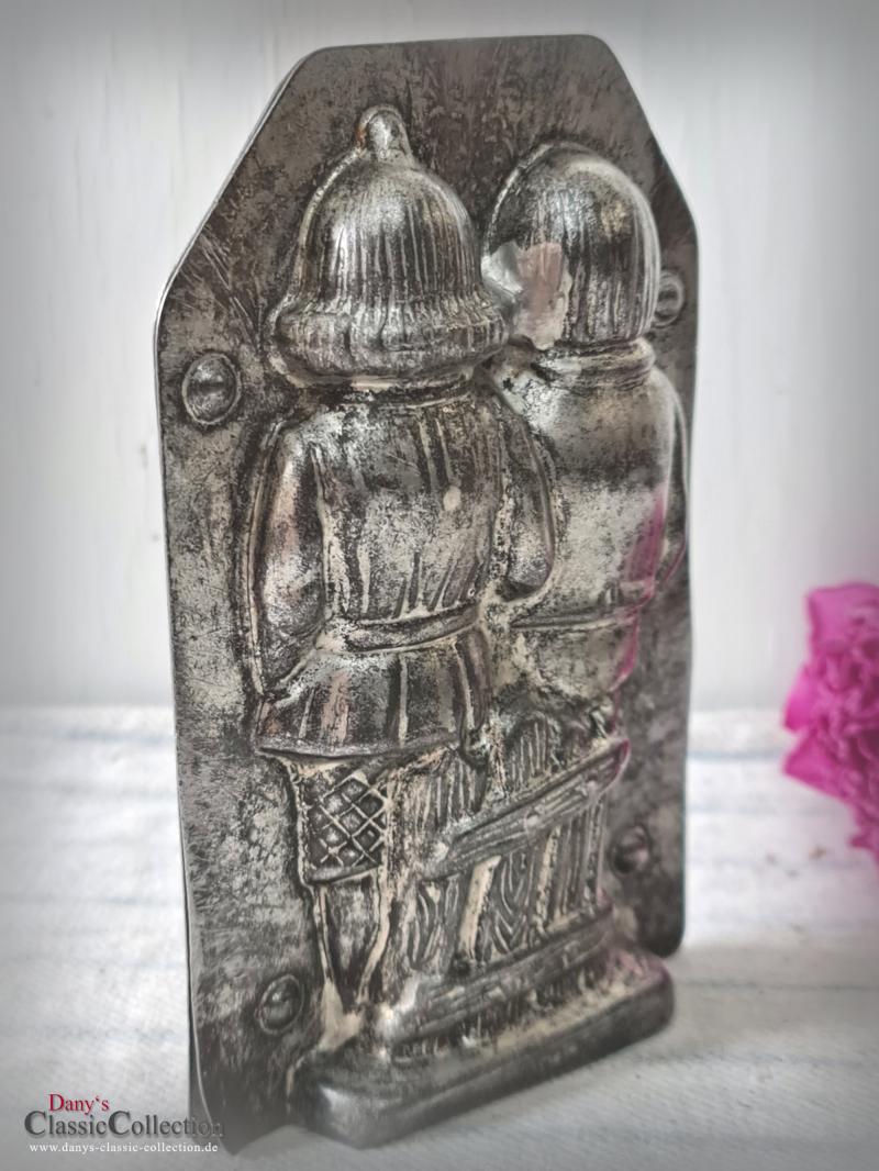 VERKAUFT ! 15 cm Max & Moritz Schokoladenform ~ seltene Gießform ~ Rarität ~ Wilhelm Busch Lausbuben ~ H. Walter Sammlerstück