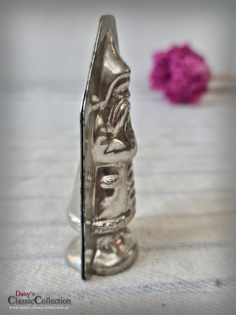 Santa 9 cm Schokoladenform ~ HERIS Nikolaus ~ Vintage Metallform ~ Patisserie ~ Weihnachtsmann ~ Sammlerstück ~ Vintage Home