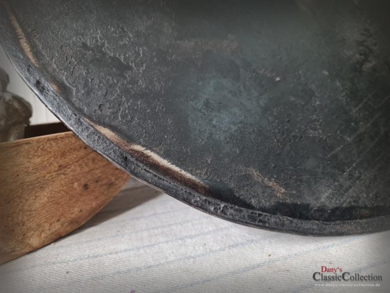 VERKAUFT ! Backblech Ø 48,5 cm ~ Photo Prop ~ Ottomane Tablett ~ Tischtablett ~ Magnetwand ~ Memoboard ~ Fotobackground ~ Vintage Deko