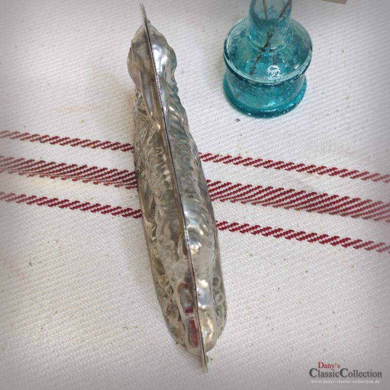 VERKAUFT ! Rennender Hase Schokoladenform ~ laufender Hase ~ antike Metall Gießform ~ Patisserie ~ seltenes Sammlerstück ~ Shabby Ostern