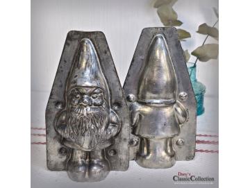 Zwerg Schokoladenform 16 cm ~ Wichtel mit langem Bart ~ alt Gießform ~ Weihnachten ~ seltenes Sammlerstück ~ Vintage Geschenk
