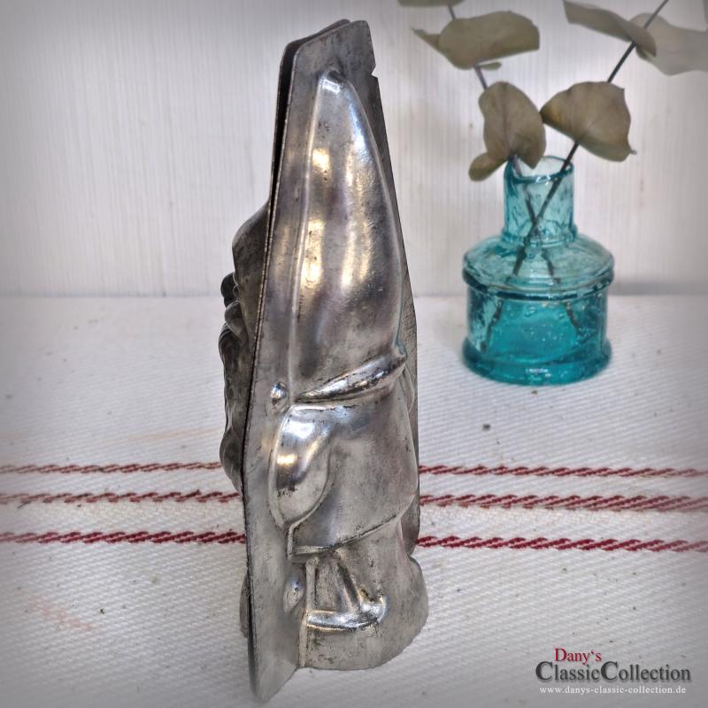 Zwerg Schokoladenform 16 cm ~ Wichtel mit langem Bart ~ alt Gießform ~ Weihnachten ~ seltenes Sammlerstück ~ Vintage Geschenk