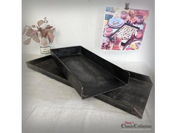 VERKAUFT ! stabile rechteckige Backbleche zum stilvoll backen und anrichten ~ bitte über das DROP DOWN FELD gewünschtes Blech auswählen