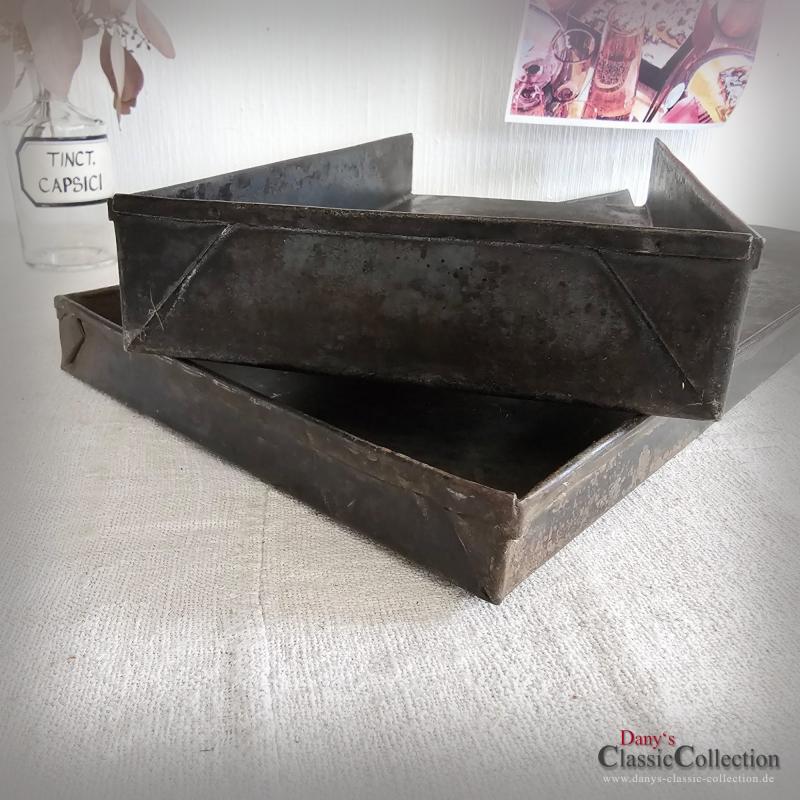 VERKAUFT ! stabile rechteckige Backbleche zum stilvoll backen und anrichten ~ bitte über das DROP DOWN FELD gewünschtes Blech auswählen