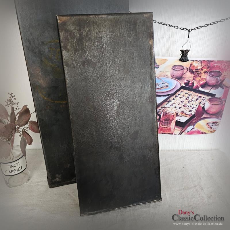 VERKAUFT ! stabile rechteckige Backbleche zum stilvoll backen und anrichten ~ bitte über das DROP DOWN FELD gewünschtes Blech auswählen