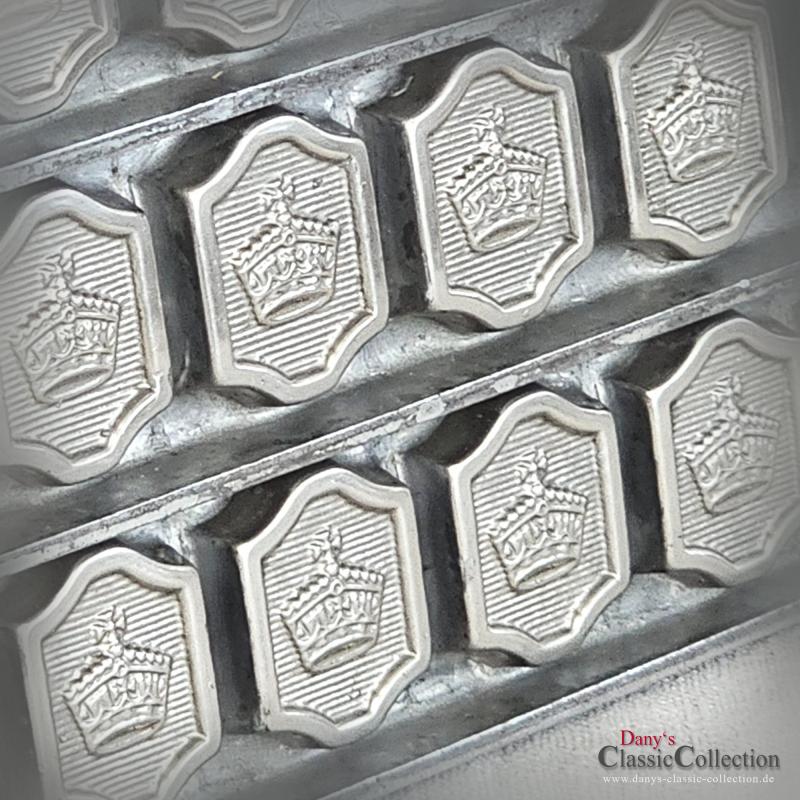 VERKAUFT ! Schokoladenform ~ 30 Krönchen ~ Metall Gießform ~ Schokoladen Platte Krone ~ Vintage Homedecor ~ Küchendeko ~ Sammlerstück