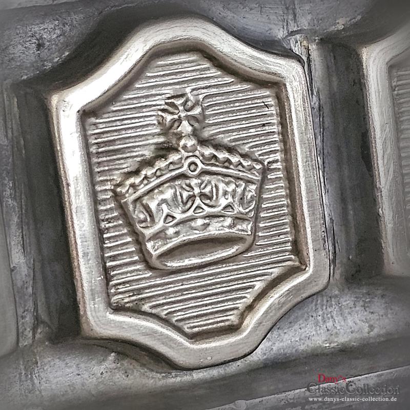 VERKAUFT ! Schokoladenform ~ 30 Krönchen ~ Metall Gießform ~ Schokoladen Platte Krone ~ Vintage Homedecor ~ Küchendeko ~ Sammlerstück