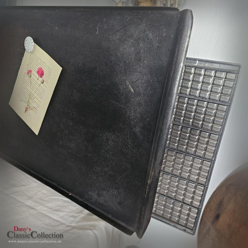 Riesiges Backblech 94,5 x 48,4 cm ~ Ottomane Tablett ~ Vintage Tablett ~ Shabby Magnetwand ~ Memoboard ~ Vintage Shabby Chic Deko