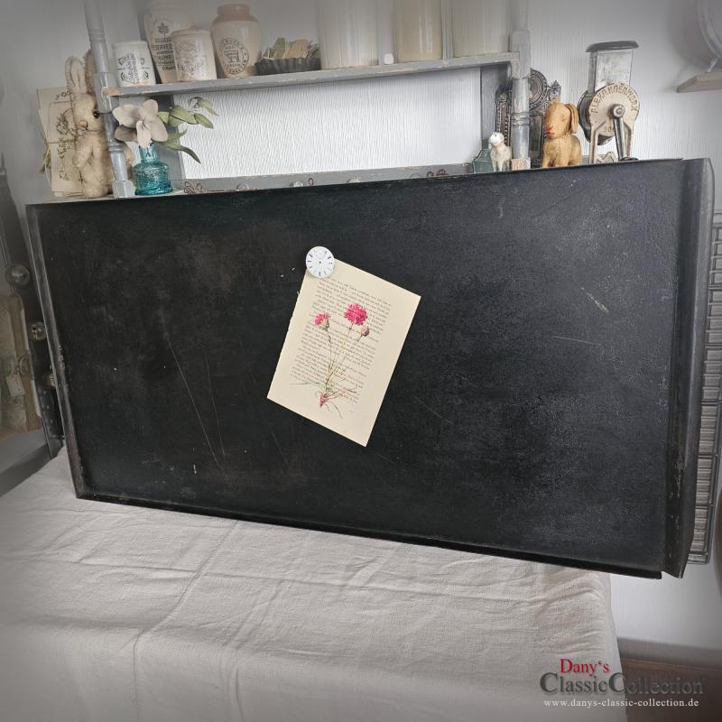 Riesiges Backblech 94,5 x 48,4 cm ~ Ottomane Tablett ~ Vintage Tablett ~ Shabby Magnetwand ~ Memoboard ~ Vintage Shabby Chic Deko
