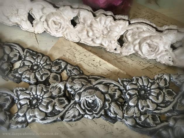 VERKAUFT ! Rosenbordüre dunkel