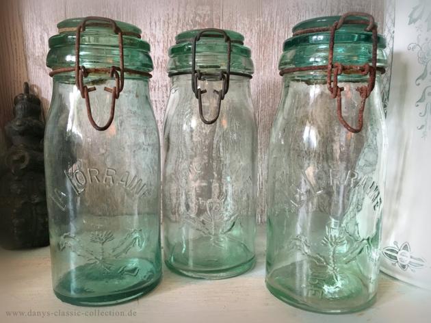 VERKAUFT ! La Lorraine 1l Einmachglas