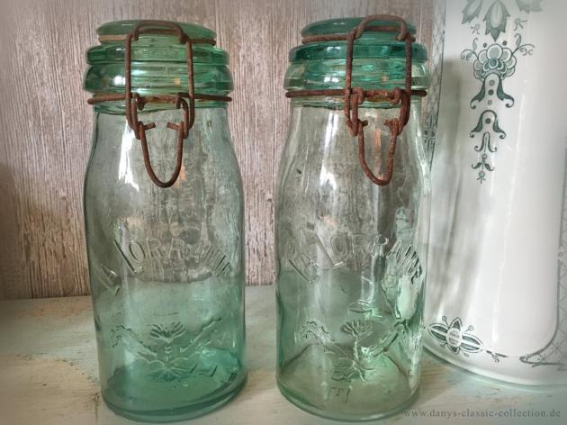 VERKAUFT ! La Lorraine 1l Einmachglas