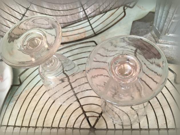 Weinglas mit Schliff