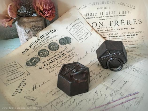 VERKAUFT ! Gewicht 6-eckig 200g