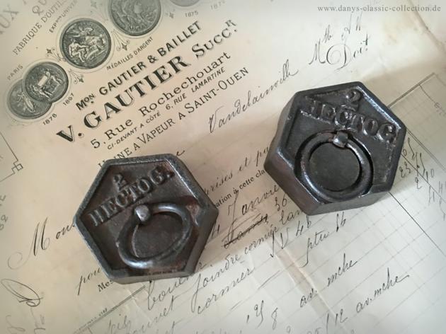 VERKAUFT ! Gewicht 6-eckig 200g