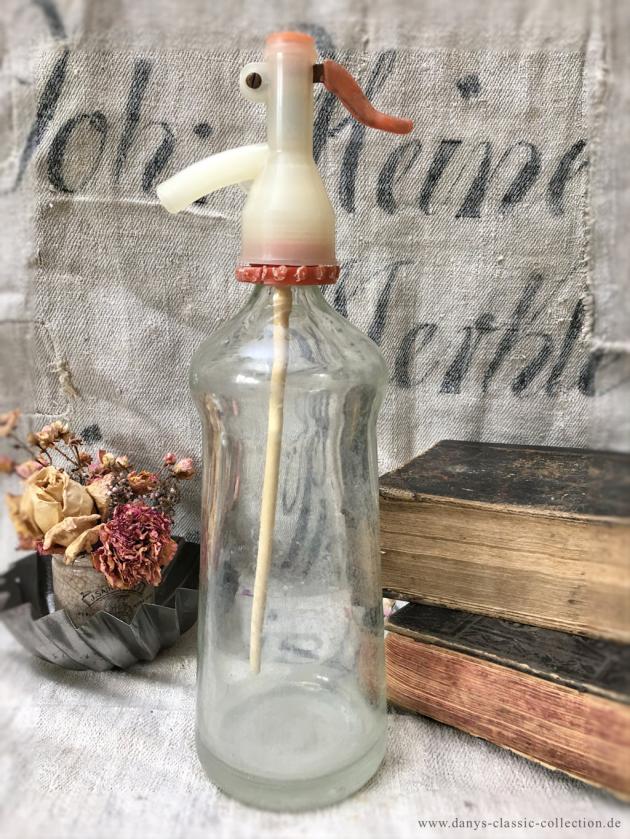 0,75 L Sodaflasche creme-orange