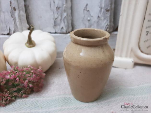 VERKAUFT ! 2 antike Steingut Cream Pötte ~ Hailwoods Rich Cream Manchester ~ Vase ~ Pottery ~ englisches Steingut ~ Werbung ~ Keiller Dundee