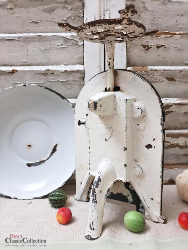 VERKAUFT ! Tellerwaage ~ Küchenwaage ~ 10 kg Waage emailliert ~ Rosendekor ~ Küchendeko ~ Brocante ~ Shabby chic ~ Landhausküche