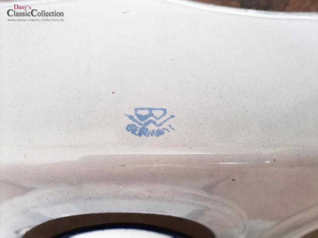 VERKAUFT ! Sand Soda Seife aus Emaille im Wandboard ~ Wabenmuster ~ Artdeco ~ Küchenhelfer ~ Küchendeko ~ Landhausküche