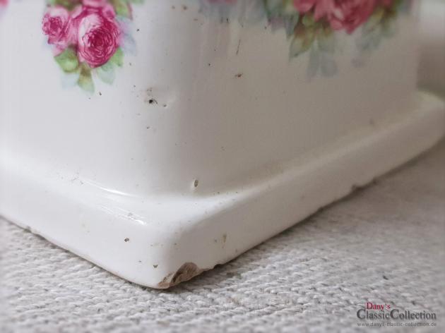 VERKAUFT ! Roberval Küchenwaage Rosendekor Vintage kitchen rose decor