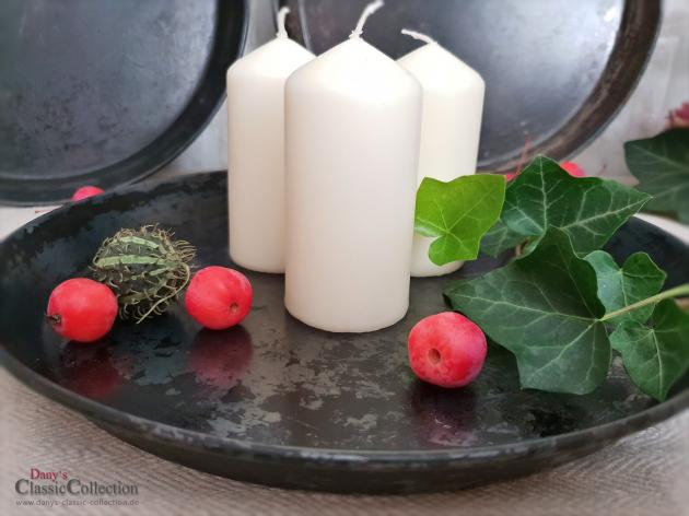 VERKAUFT ! Backblech Ø 26,5 cm ~ Pizzablech ~ Kuchenblech ~ Tablett ~ Untersetzer ~ Vintage Dekoration ~ Landhaus Küchendeko ~ Gartendeko